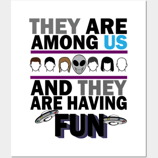 They are among us Posters and Art